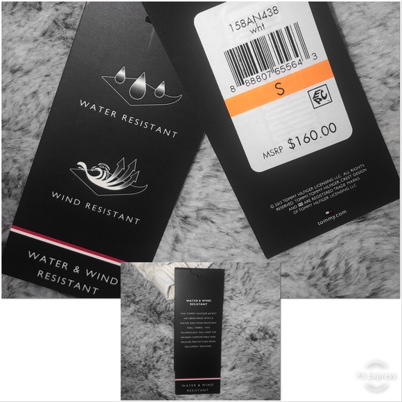 🎉2x HP🎉 Tommy Hilfiger Retro Windbreaker Jacket - Picture 10 of 10